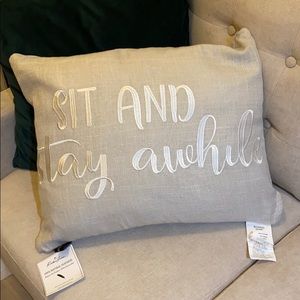 Holiday gift Rodeo throw pillow COVER 18”x 22”